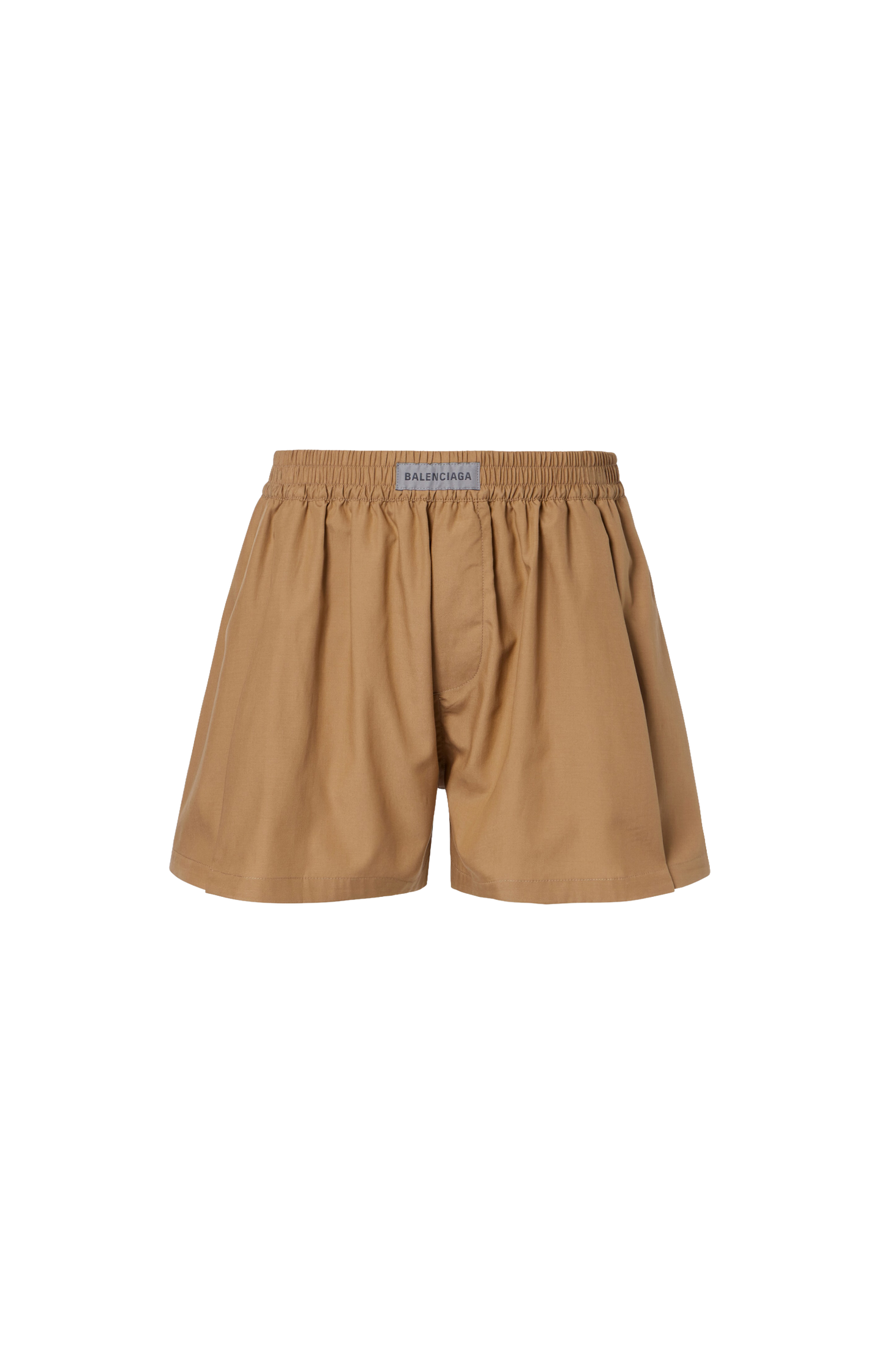 A-line Boxer Shorts in Sand Beige
