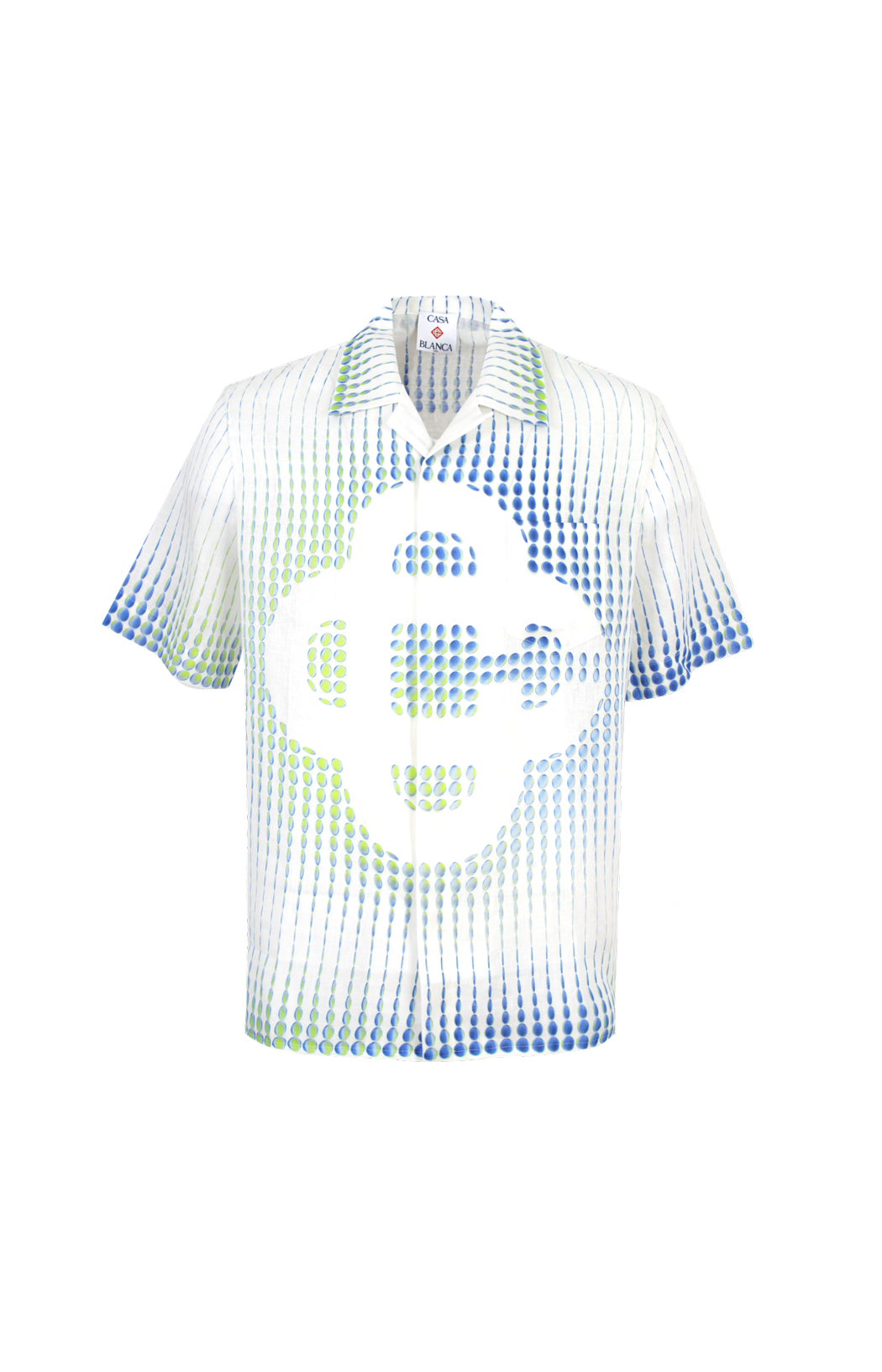 Pills Cuban Collar Linen Shirt