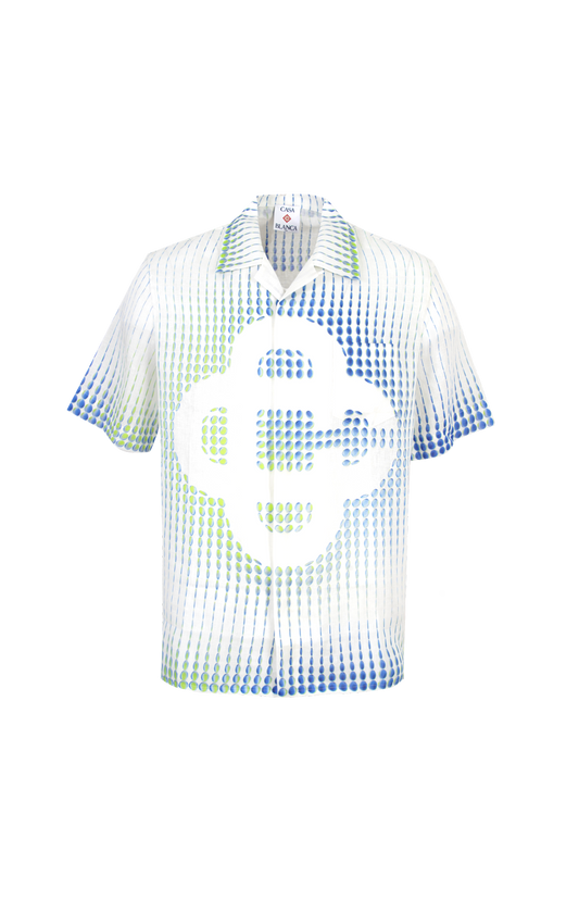 Pills Cuban Collar Linen Shirt