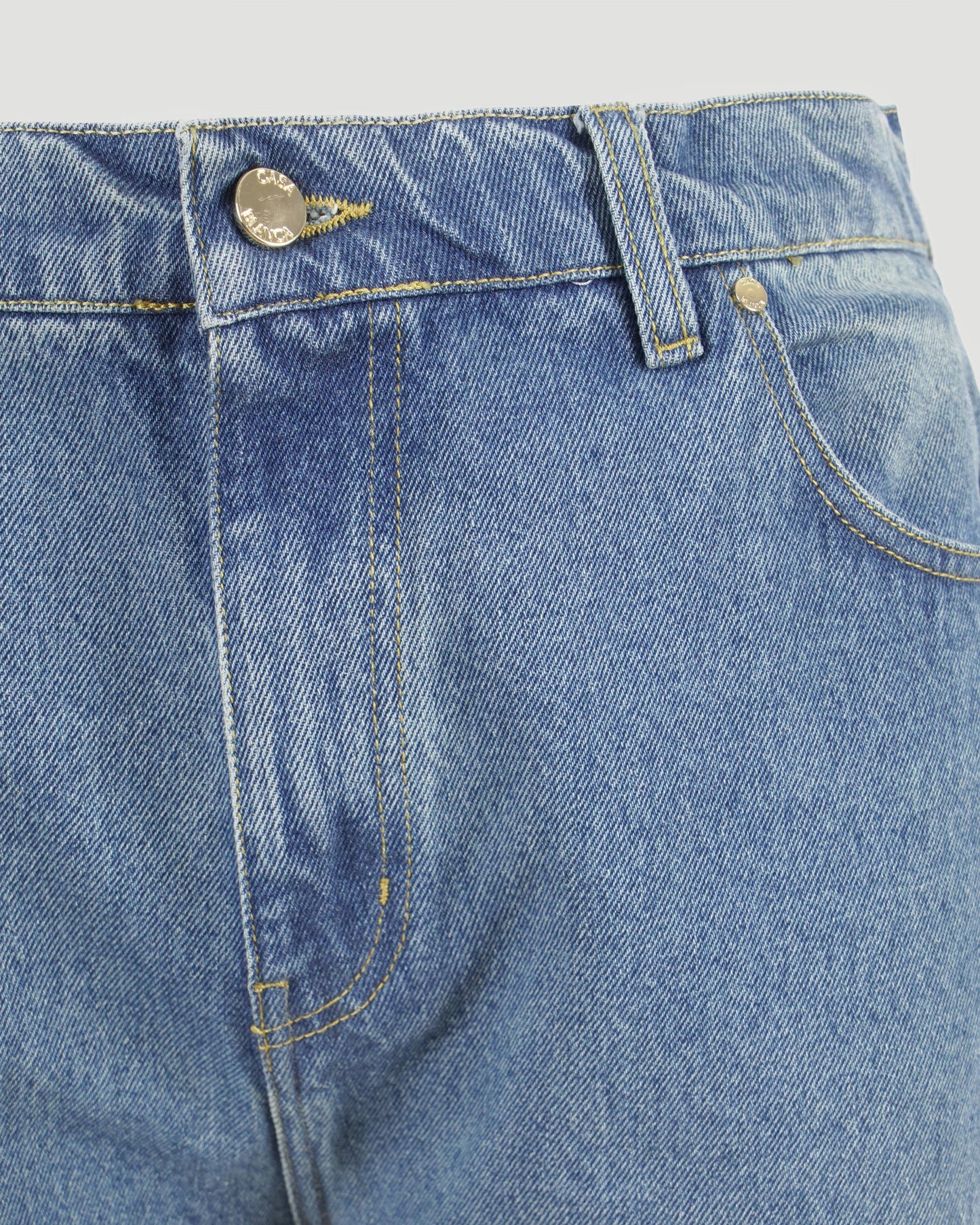 Vintage Distressed Washed Jeans