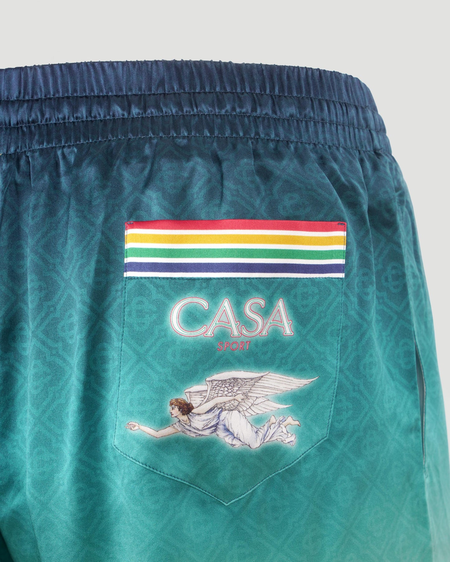 La Déesse Du Stade Silk Shorts