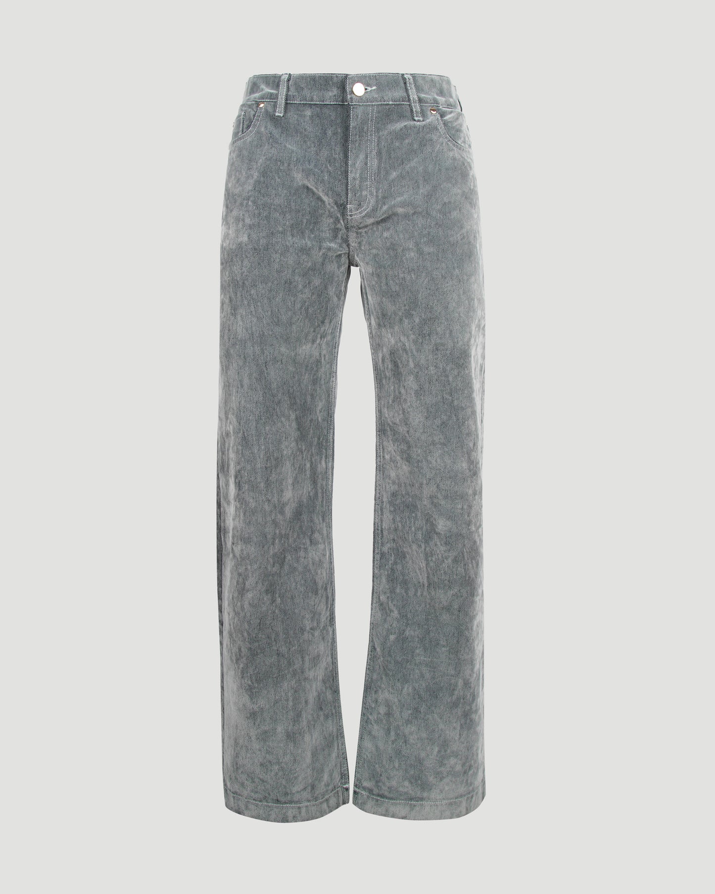 Peach Textured Jeans