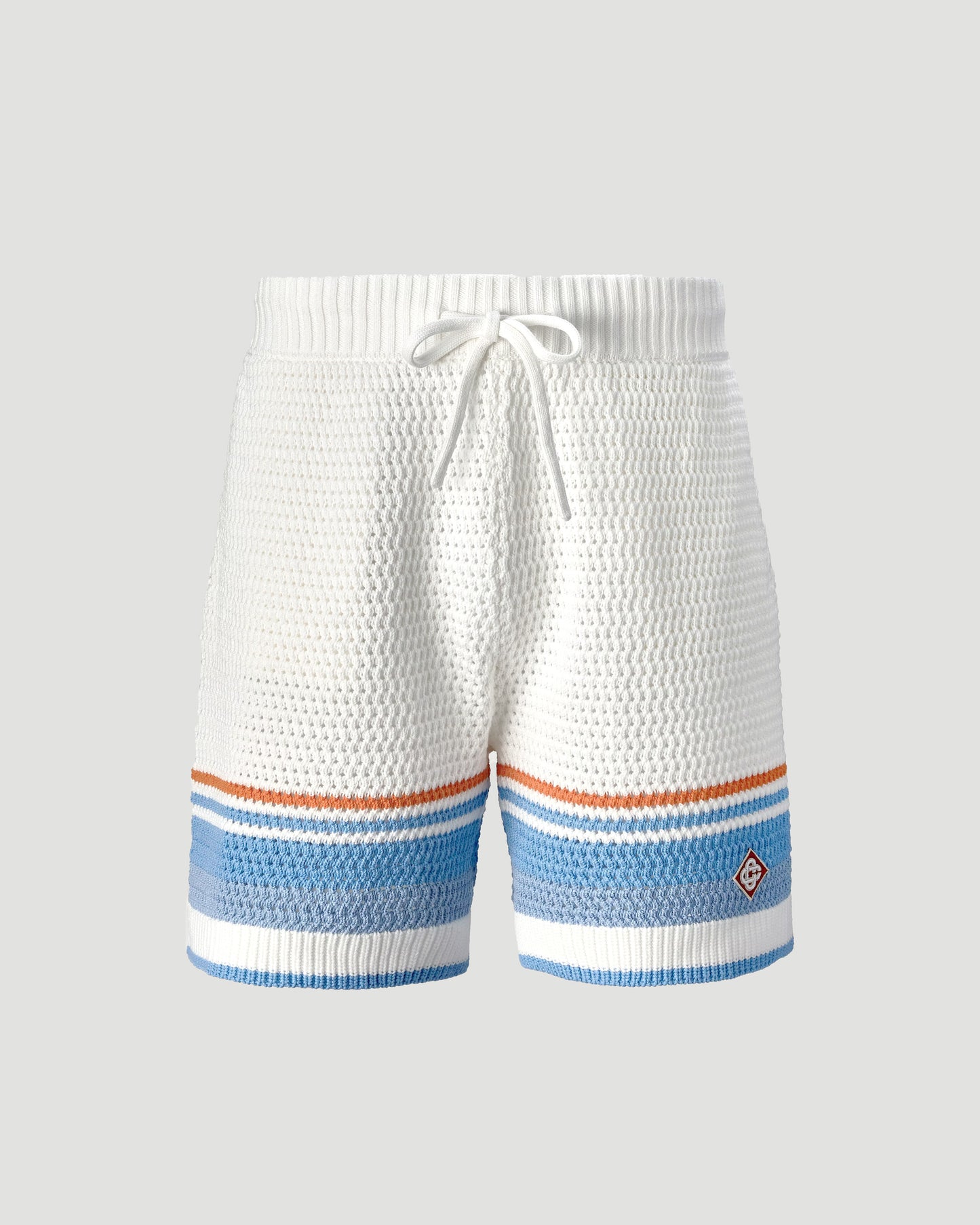 Cotton Tennis Crochet Shorts