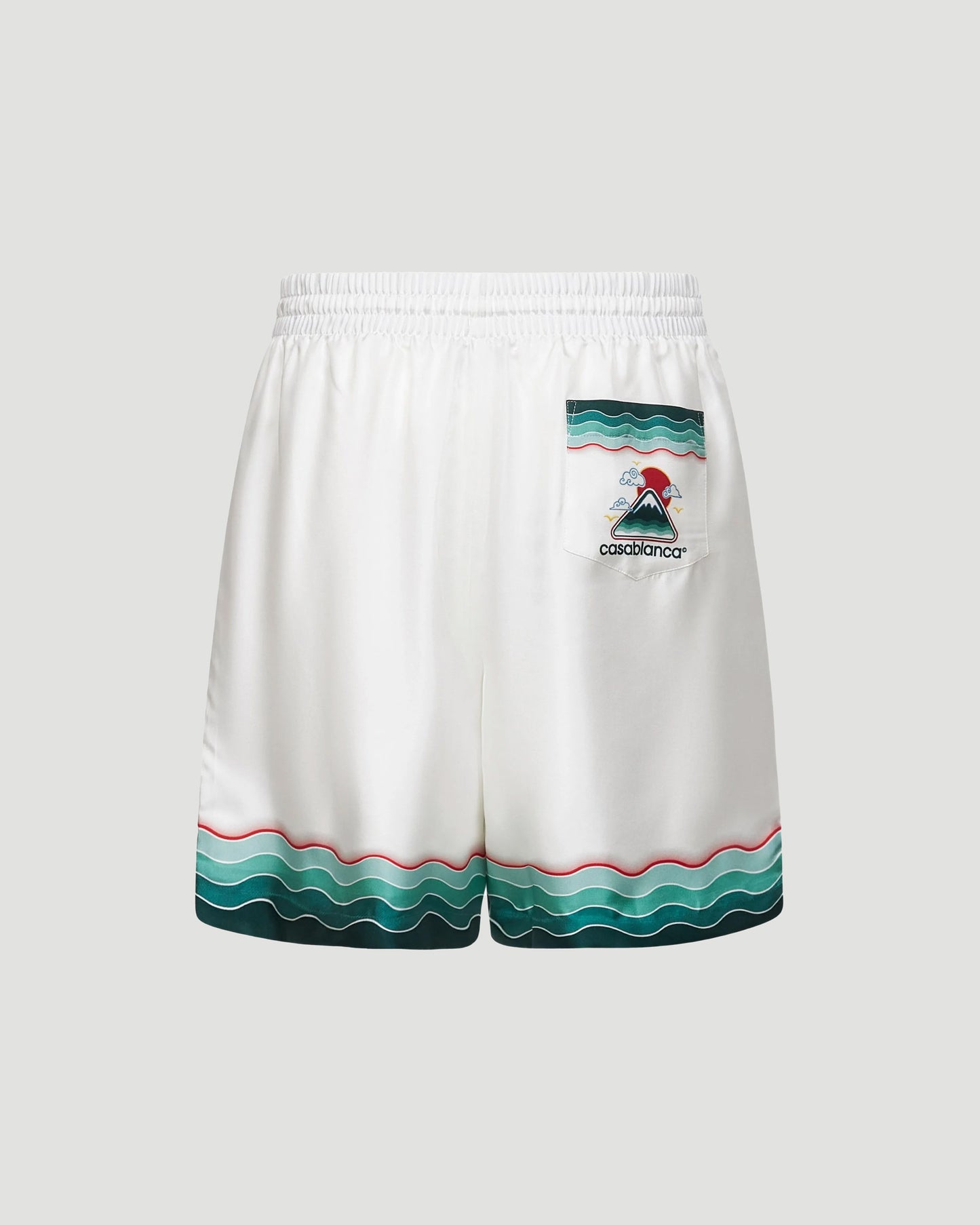 Montagne Ondulee Silk Shorts