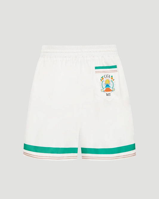 Casa Way Silk Shorts