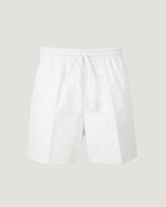 Monogram Drawstring Shorts