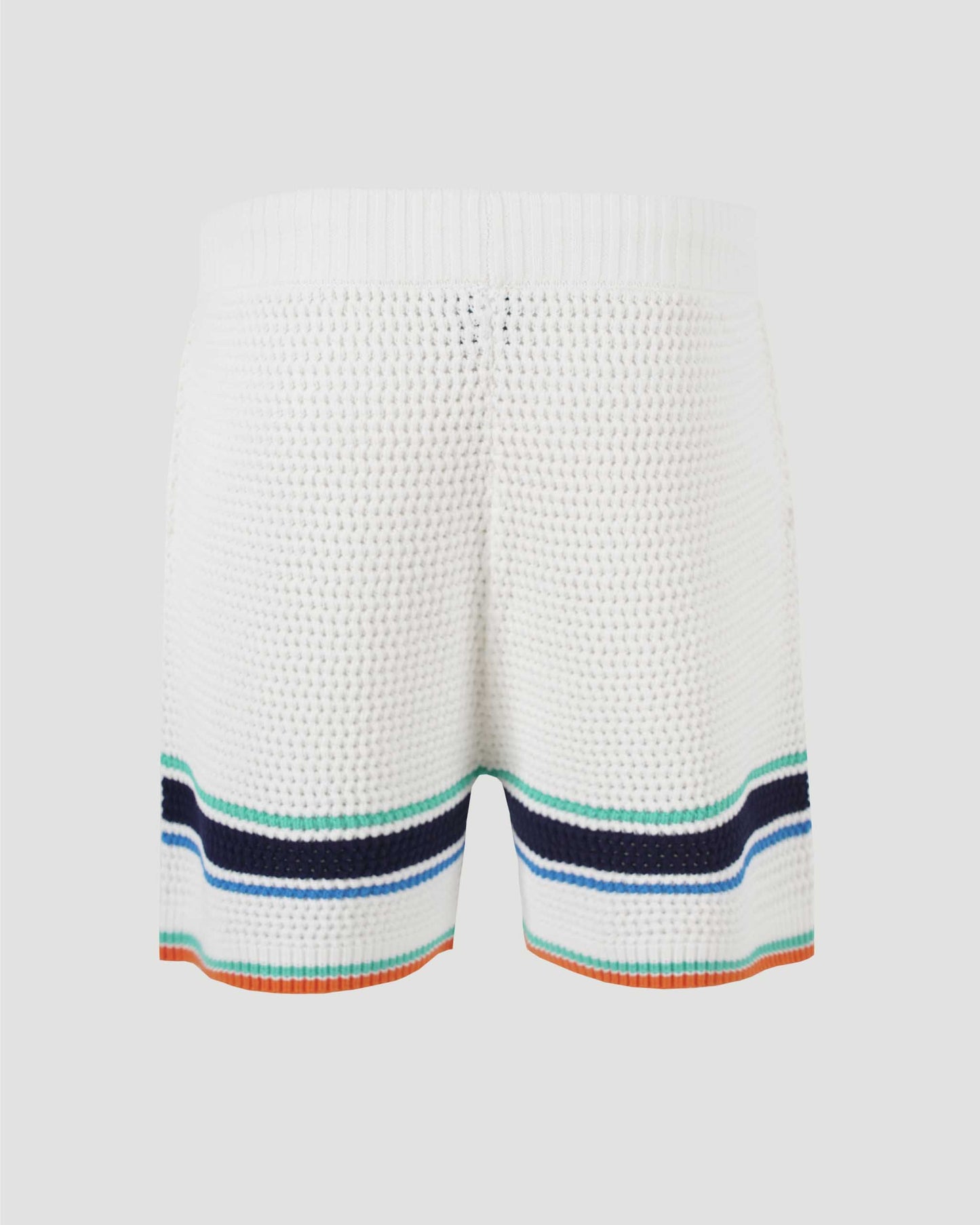 CROCHET EFFECT TENNIS SHORTS