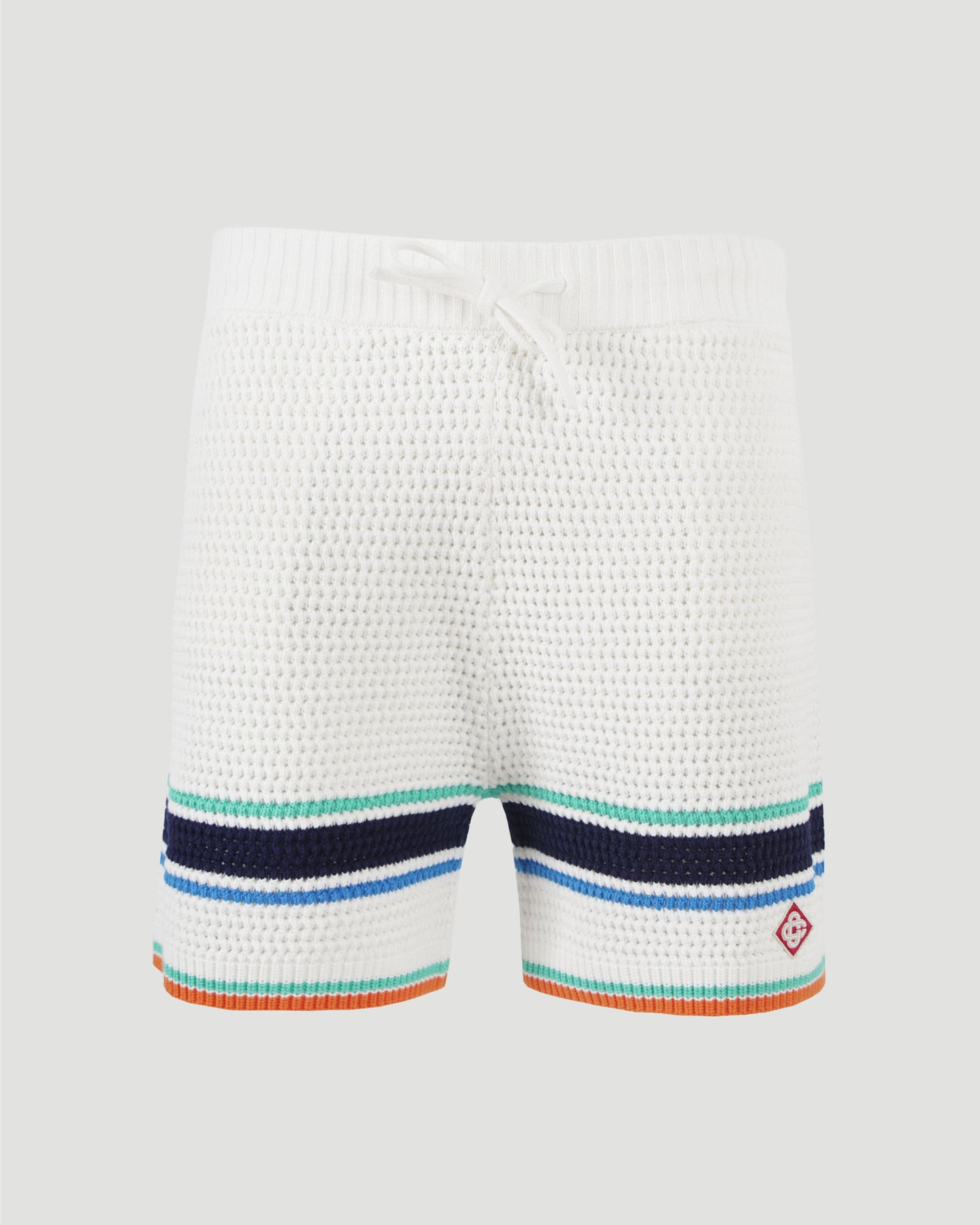 CROCHET EFFECT TENNIS SHORTS