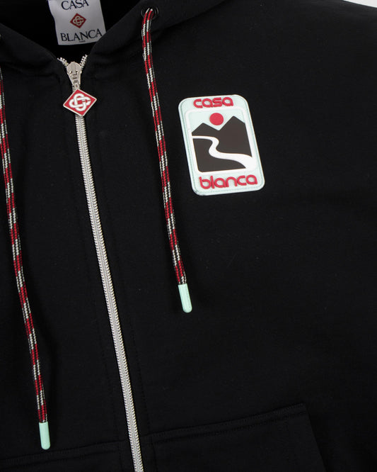 Sunset Valley Zip Hooded Sweatshirt