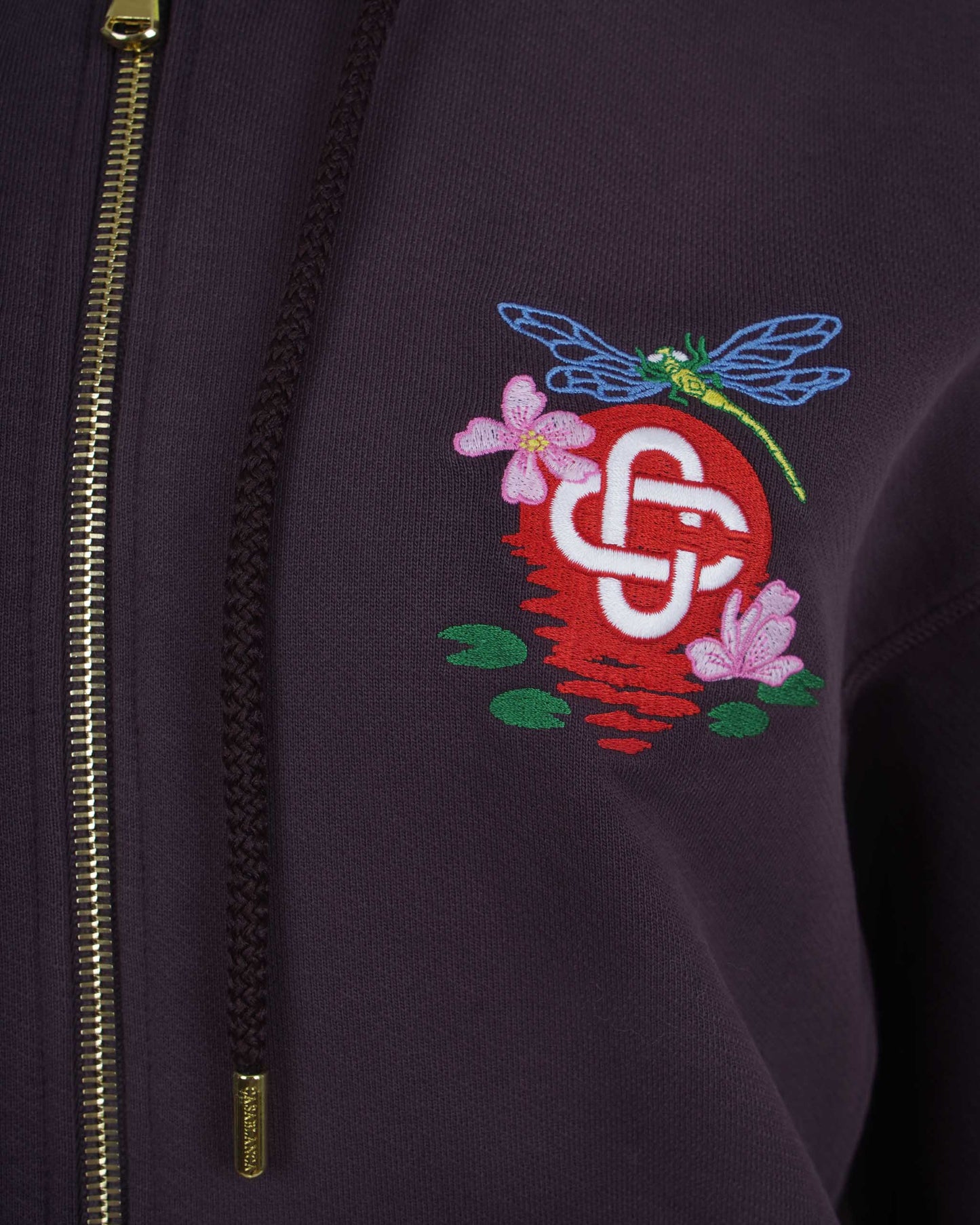 Hoodie With Embroidered Logo
