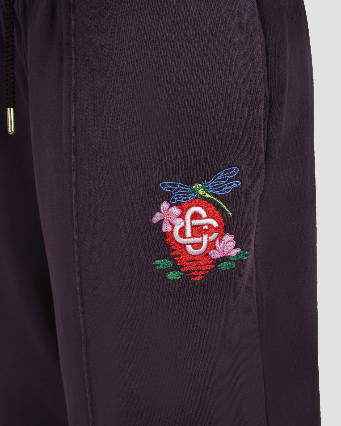 Trak Pants With Embroidered Logo