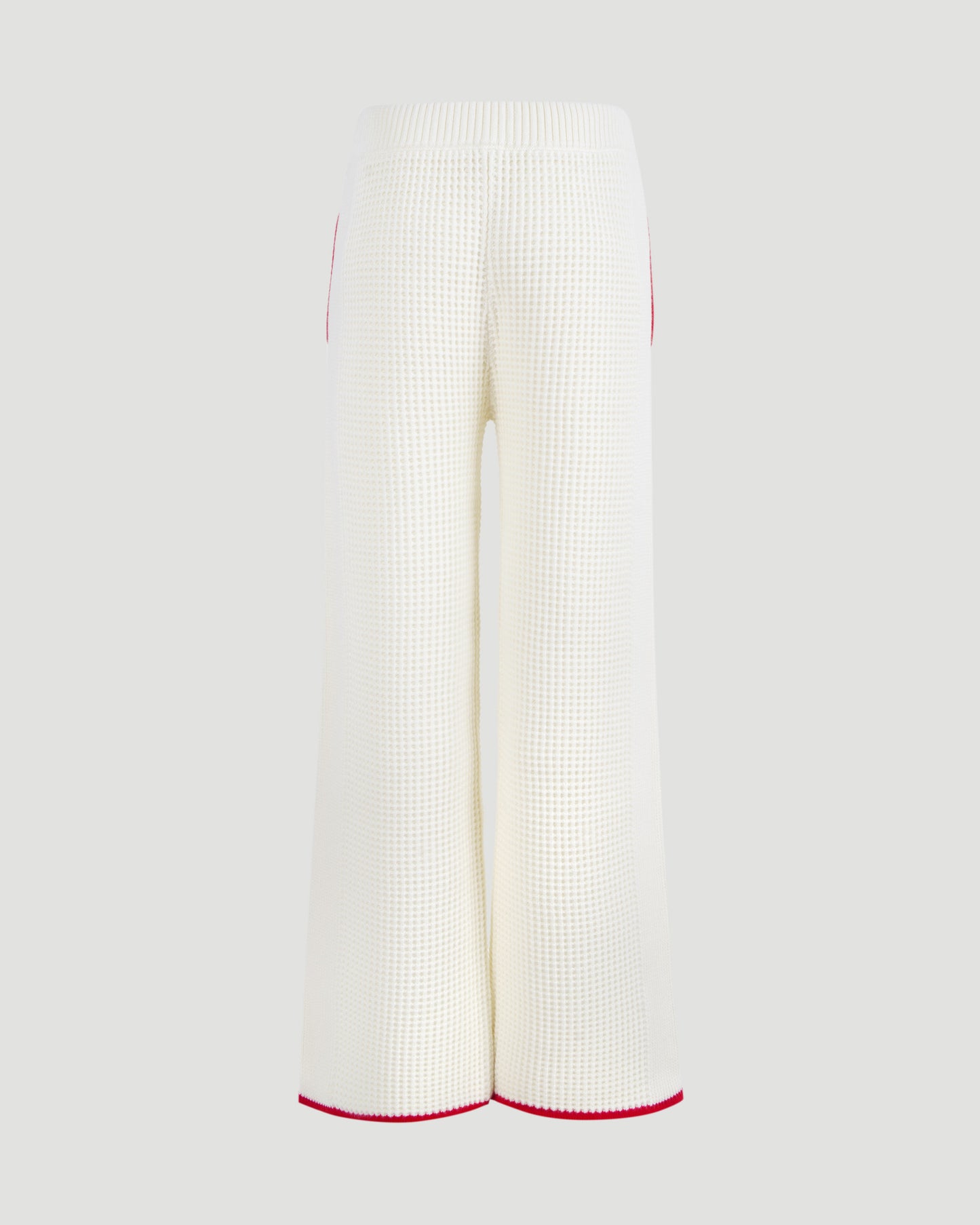Waffle Knit Track Pants