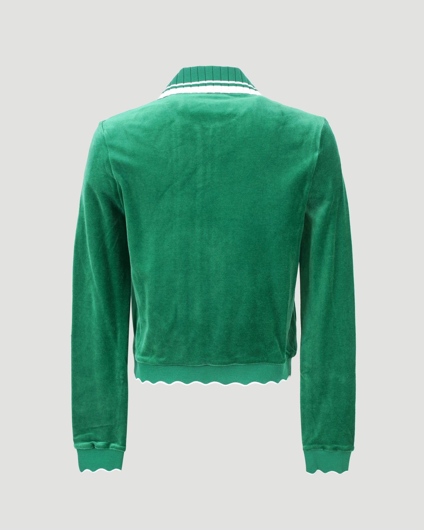 Scalloped Track Jacket
