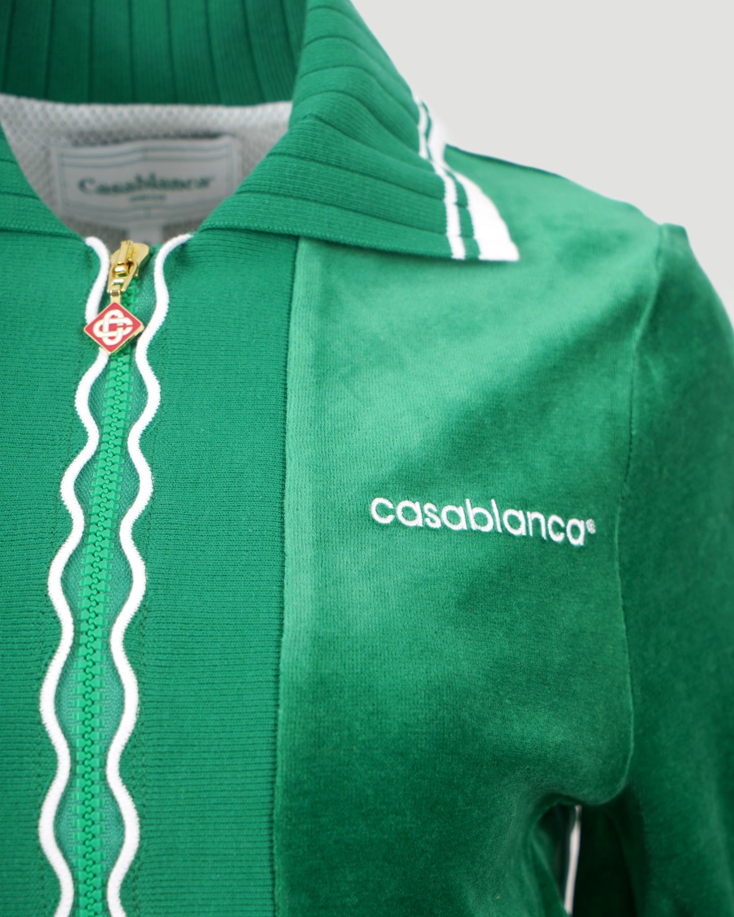 Scalloped Track Jacket