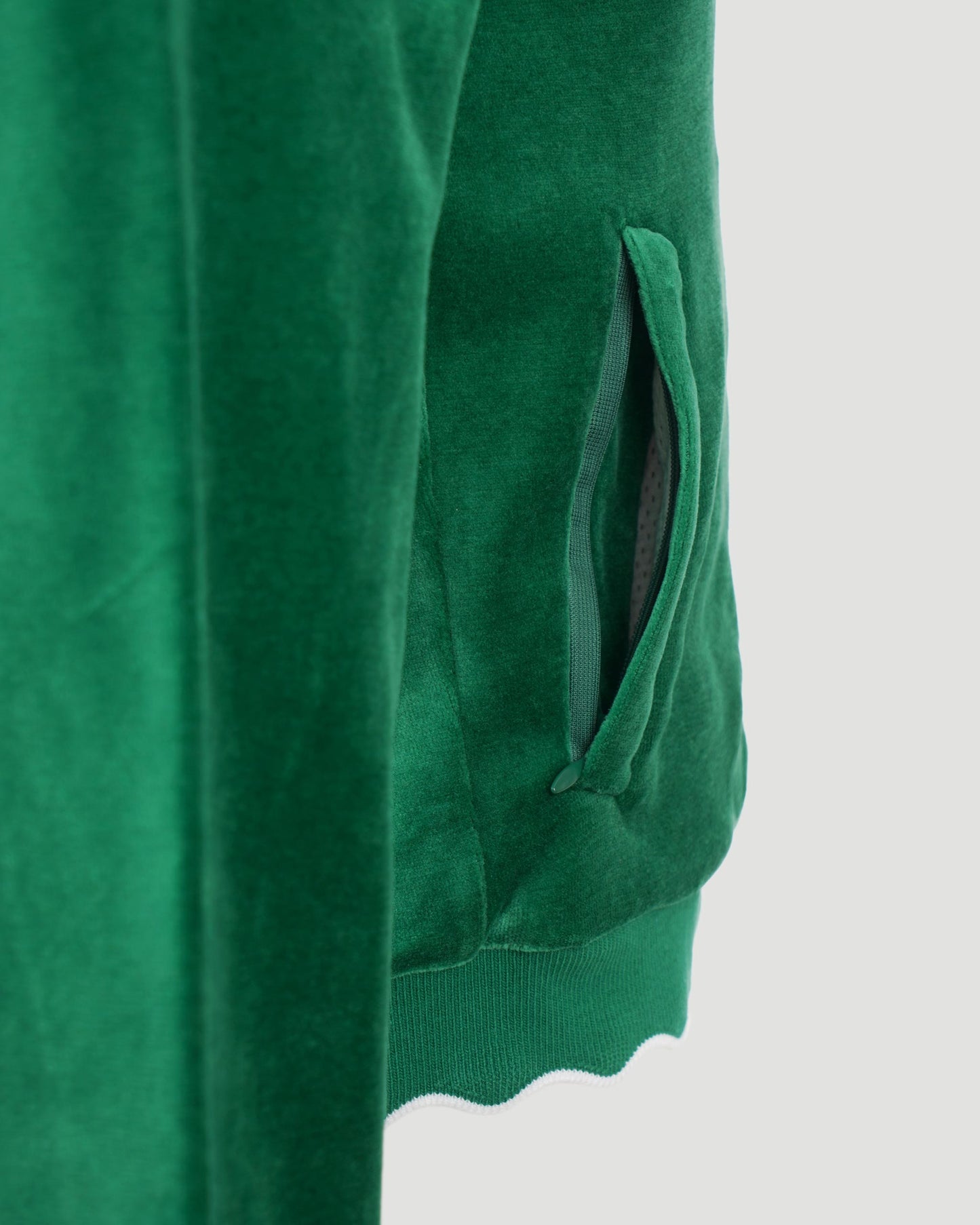 Scalloped Track Jacket