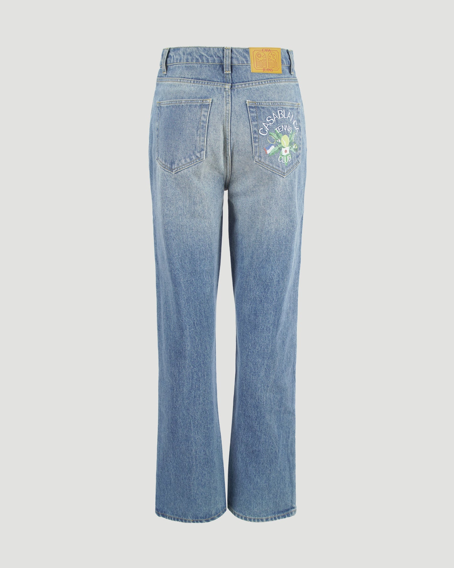 Vintage Distressed Washed Jeans