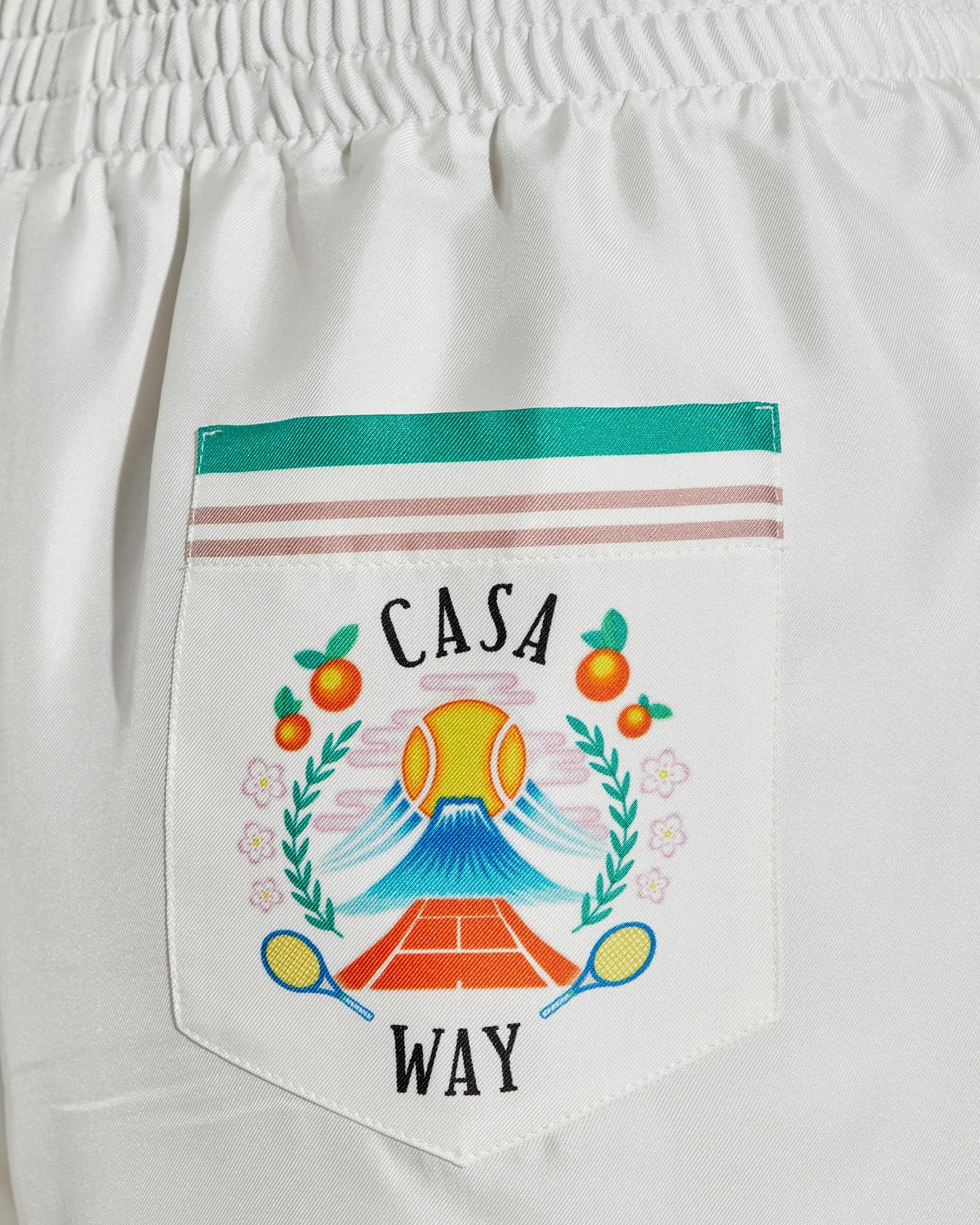 Casa Way Silk Shorts
