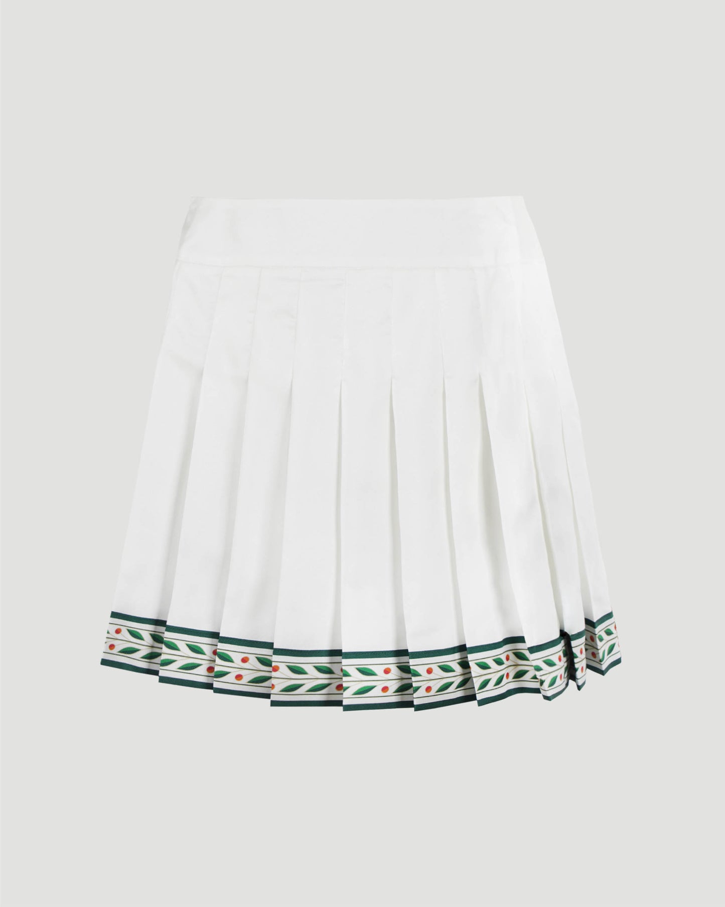 Laurel silk tennis skirt