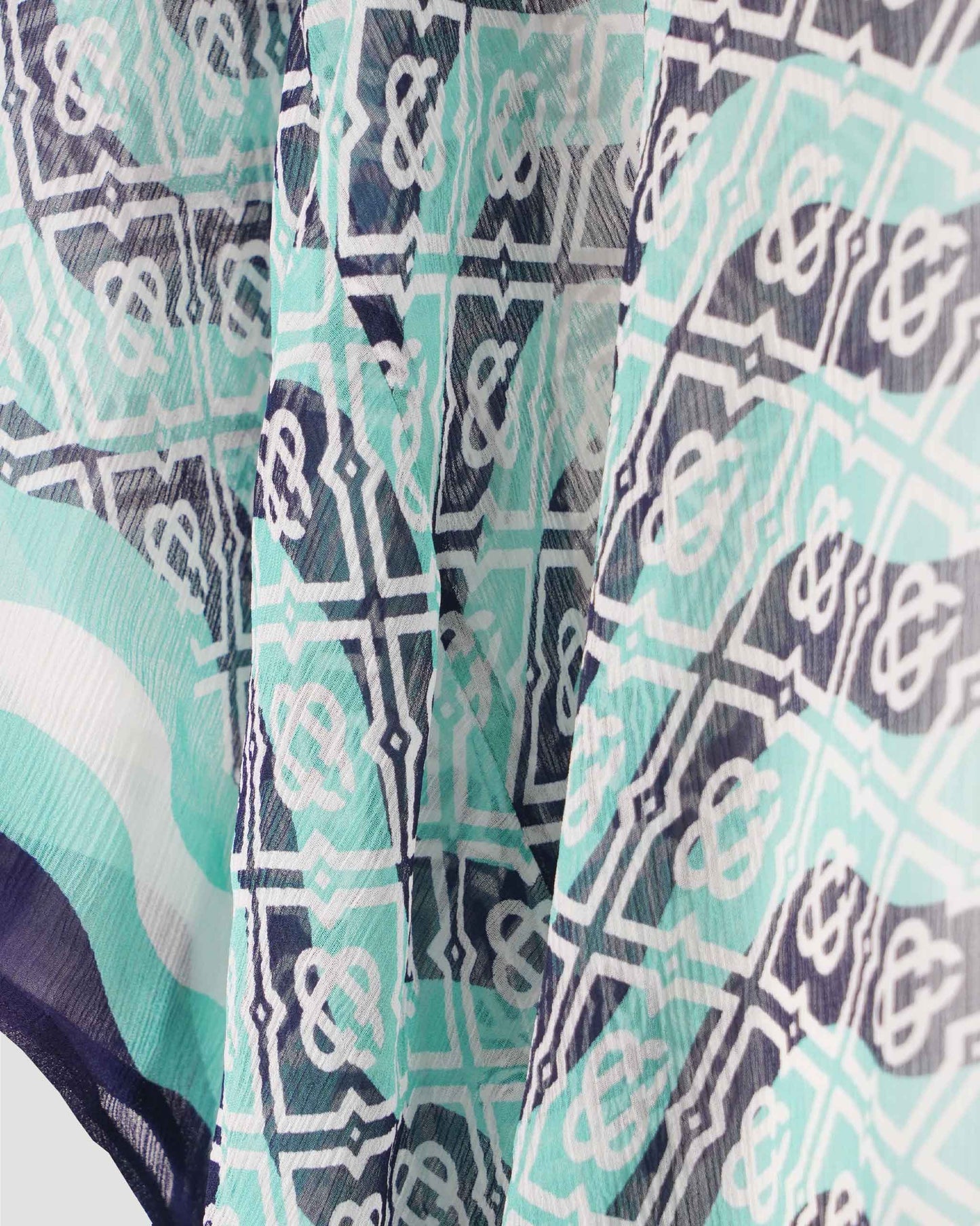 Monogram Silk Kaftan