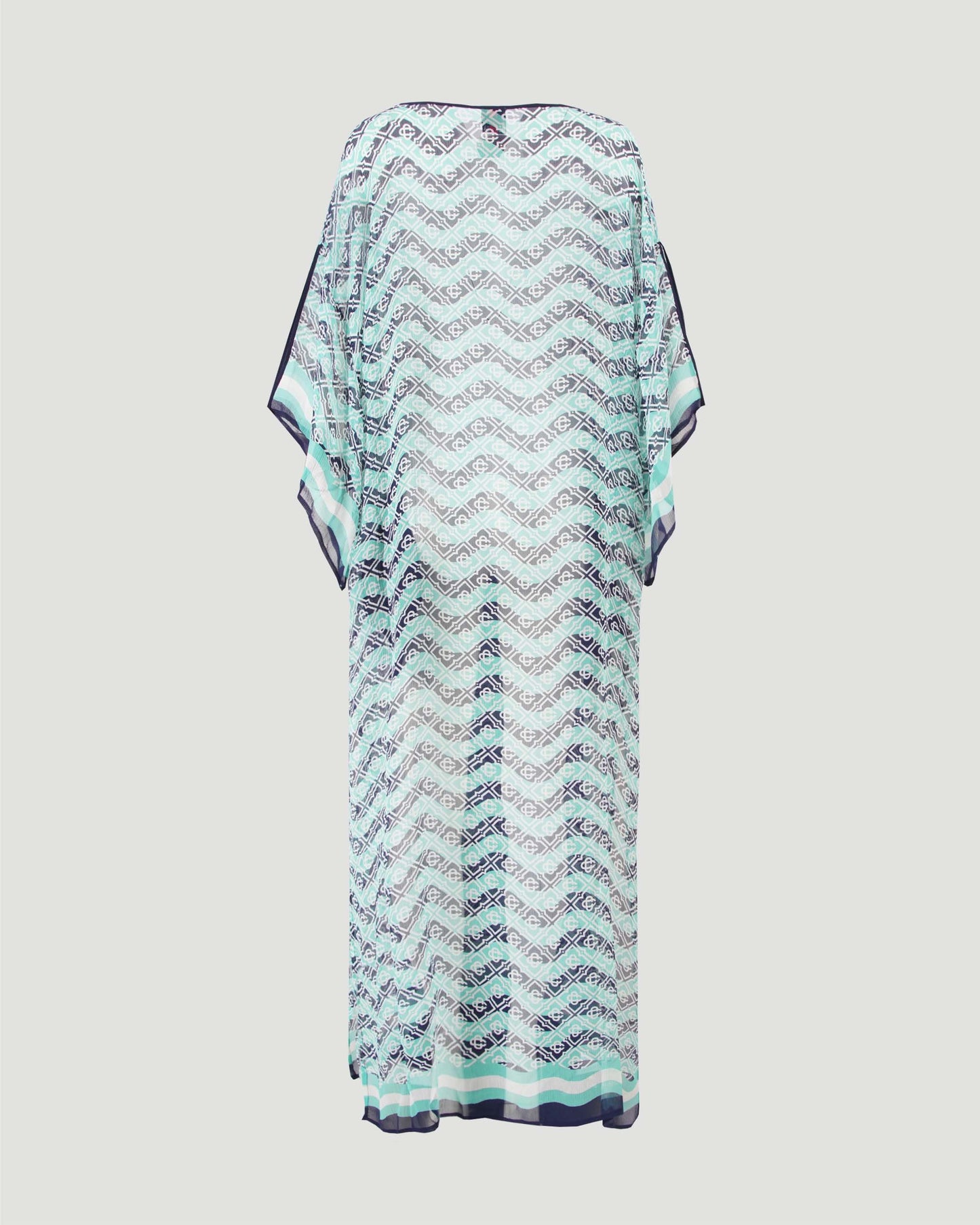 Monogram Silk Kaftan