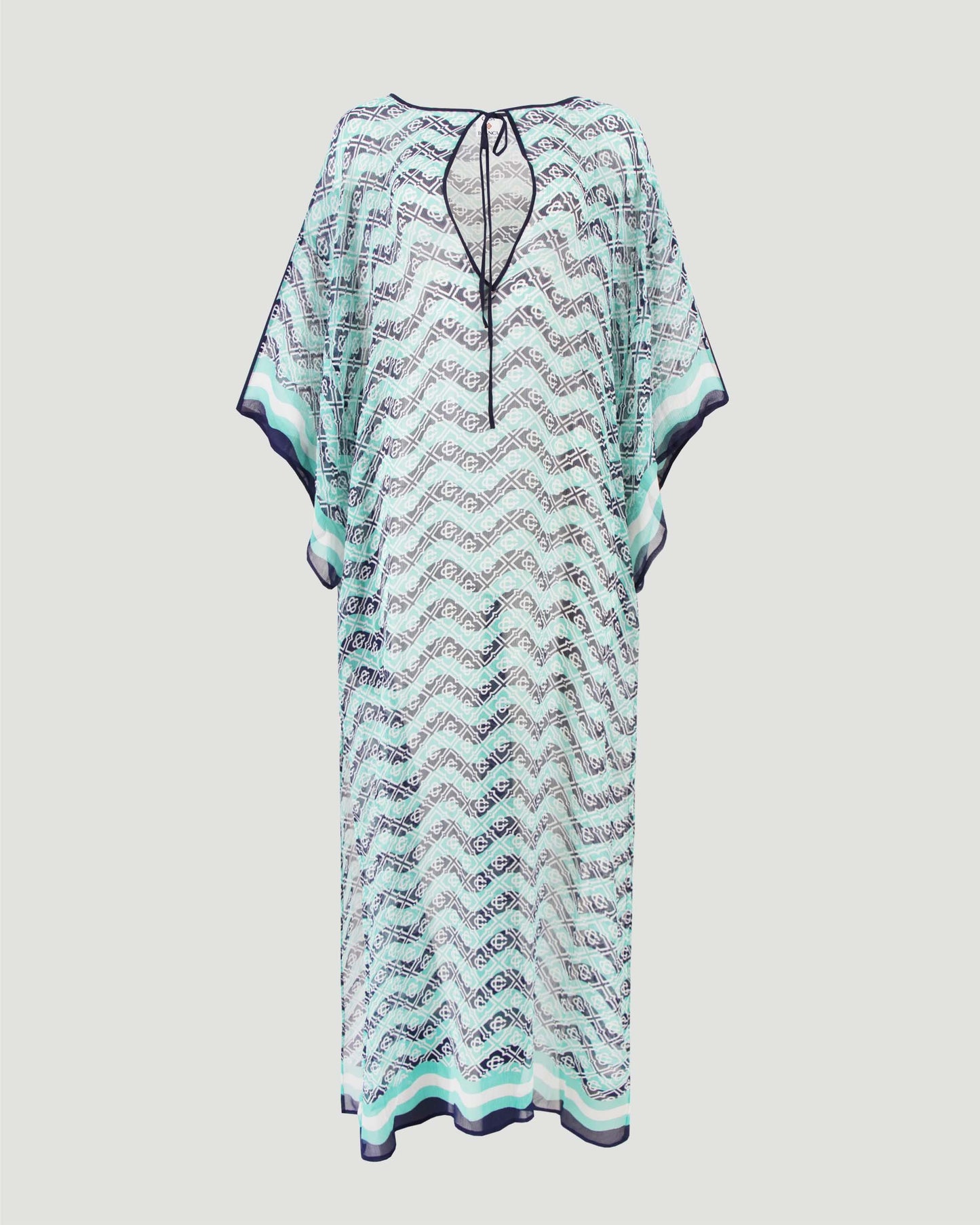 Monogram Silk Kaftan