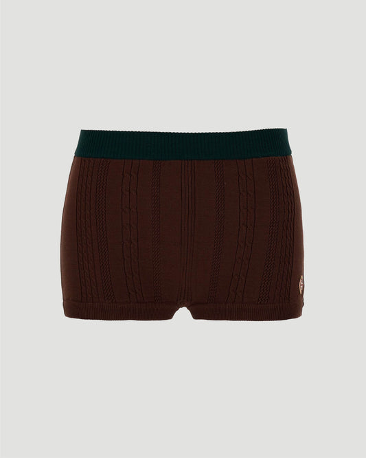 Cable Knit Shorts