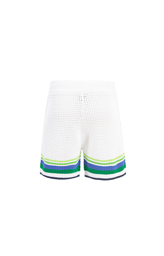 Stripe Knitted Shorts