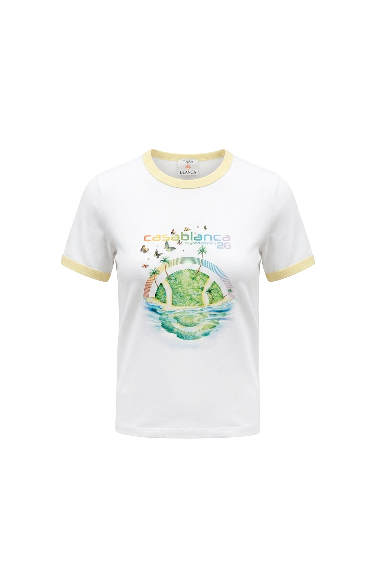 Beyond Destiny Longline Ringer Short Sleeve Tee