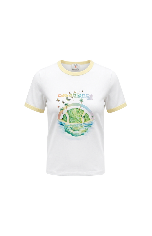 Beyond Destiny Longline Ringer Short Sleeve Tee