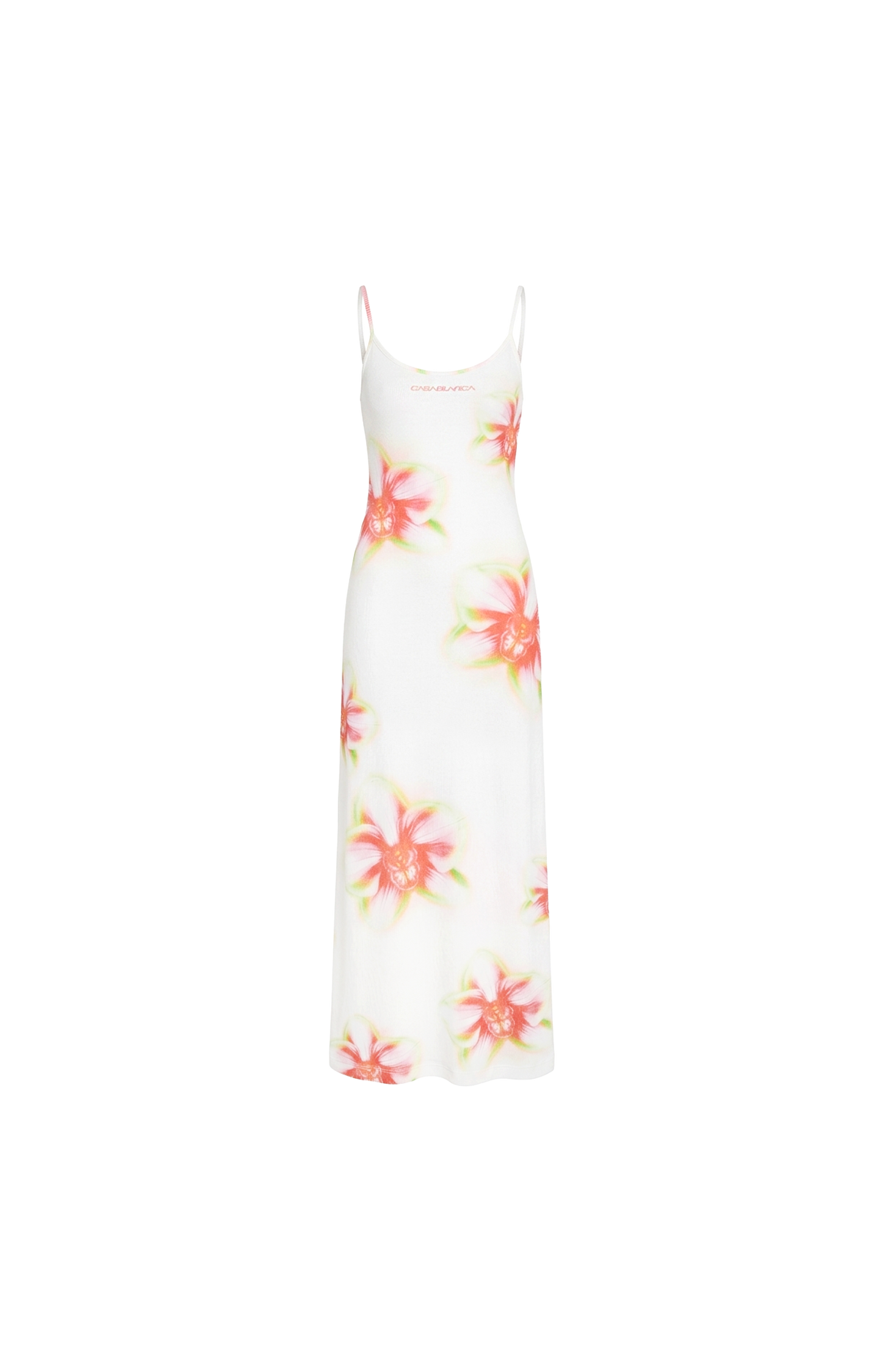 Glitch Orchid Soft Ribbed Maxi Dress