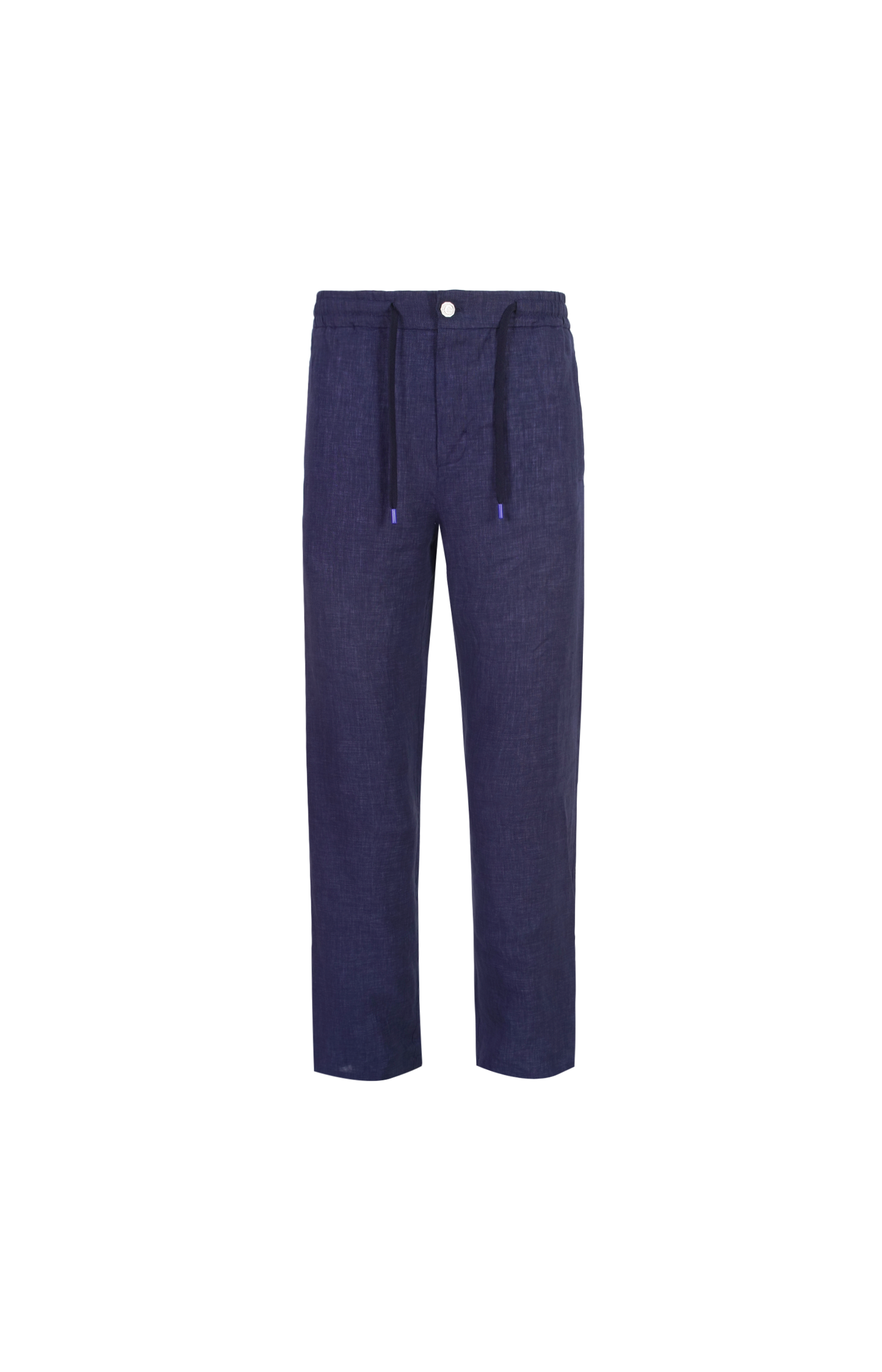 Linen Pants in Navy Blue