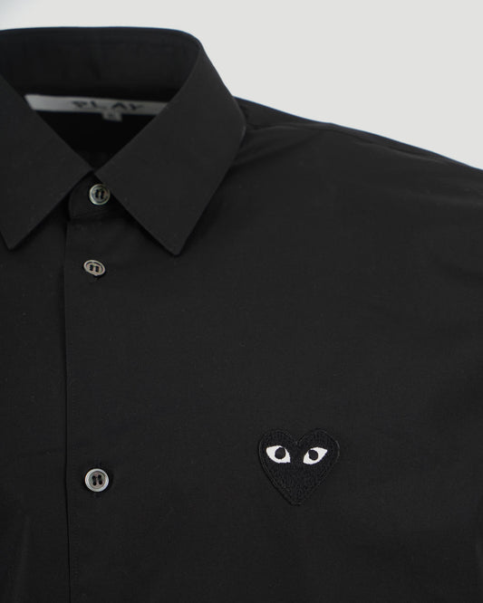 Heart Logo Shirt in Black