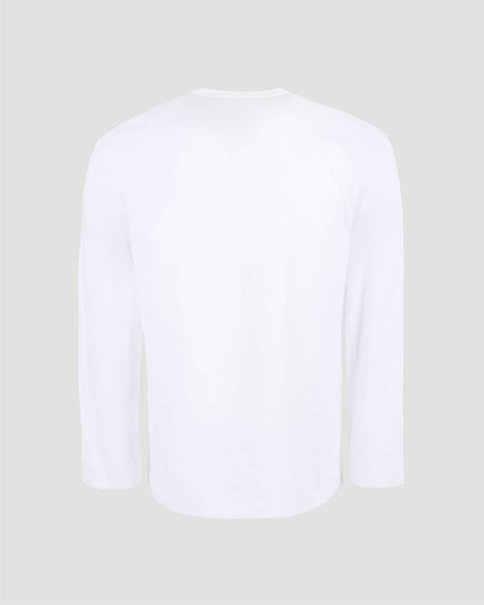 Long sleeve shirt in white