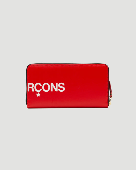 HUGE LOGO WALLET in red