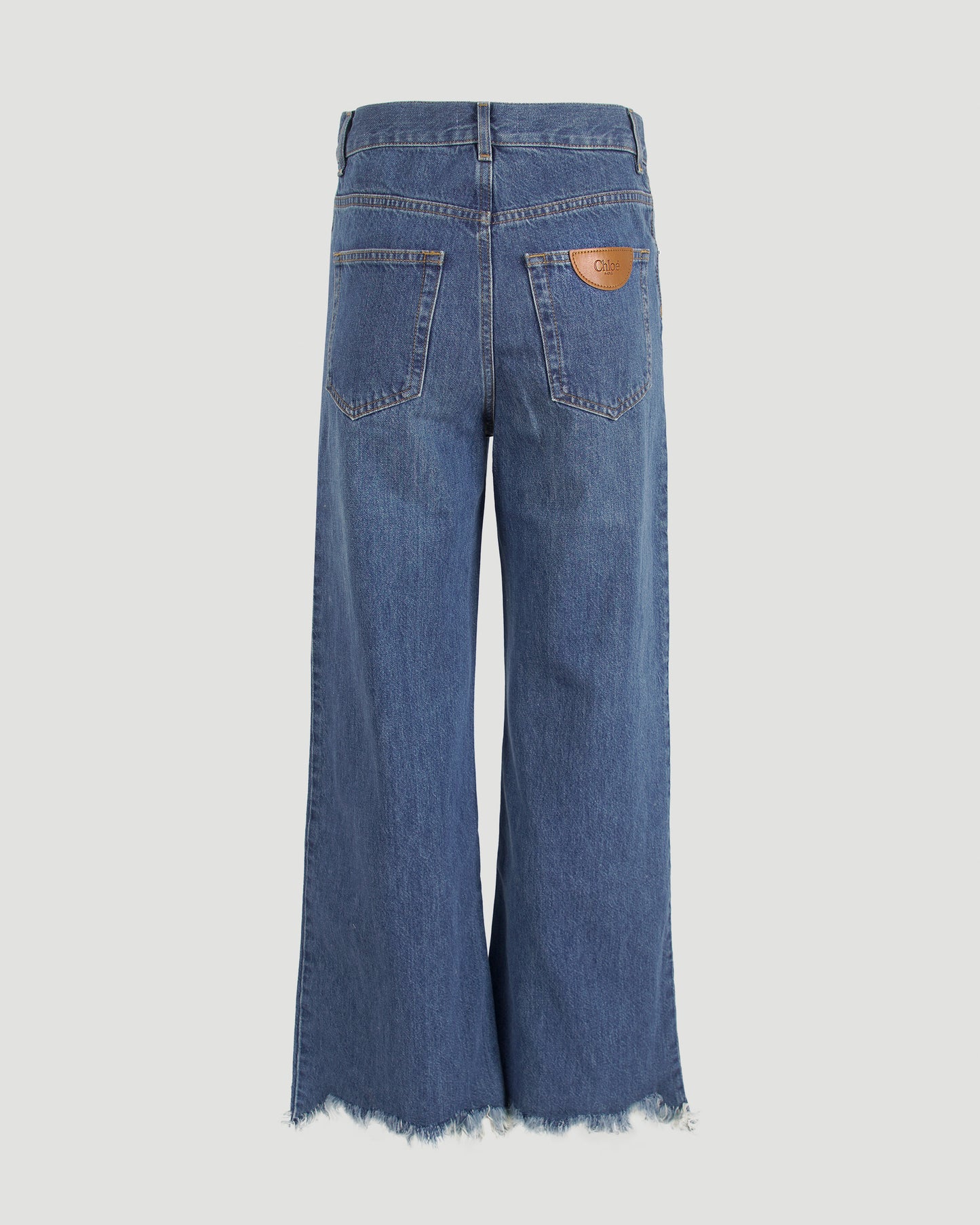 Cropped Wide-Leg Jeans