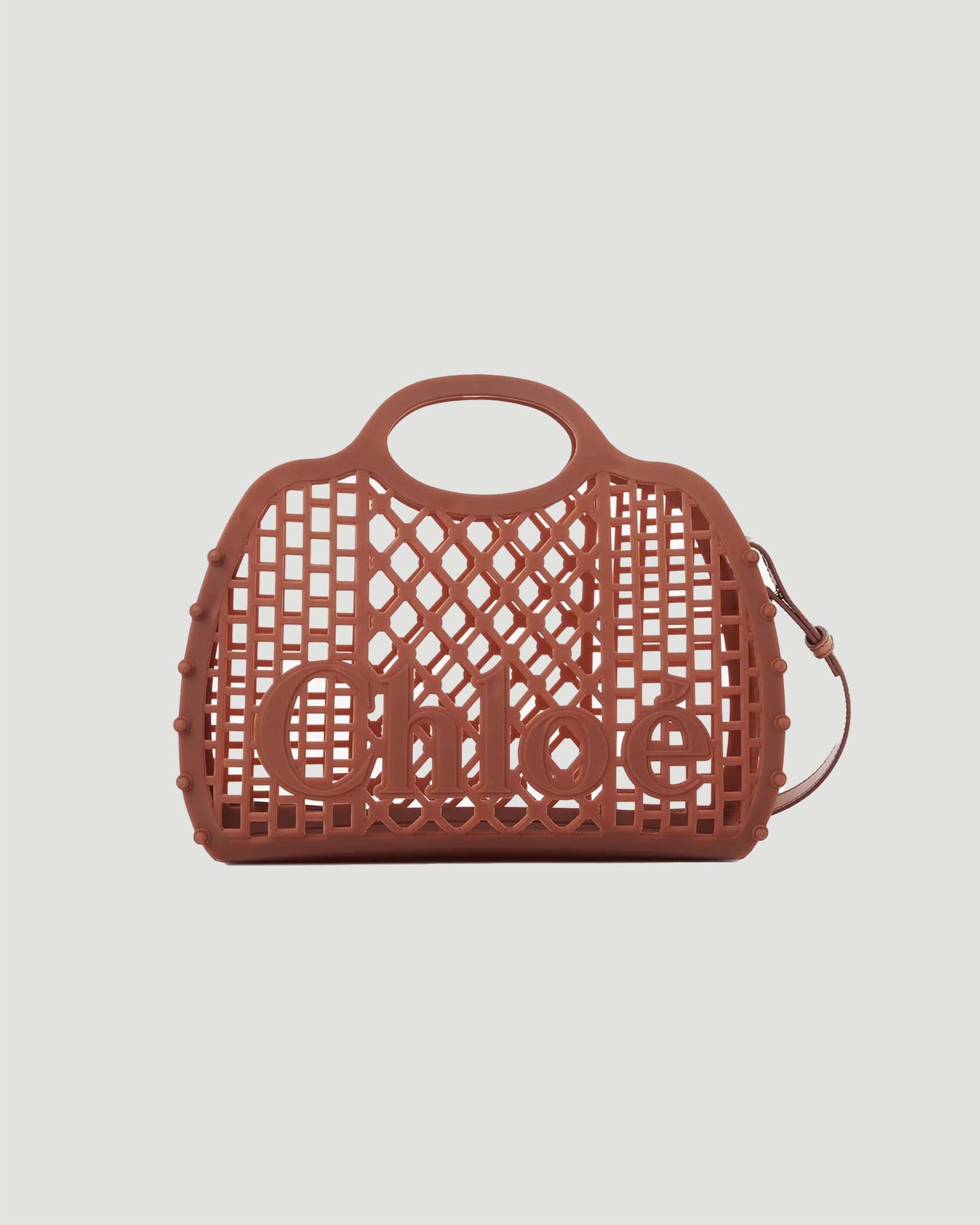 Chloé Cage Tote Bag in Jelly