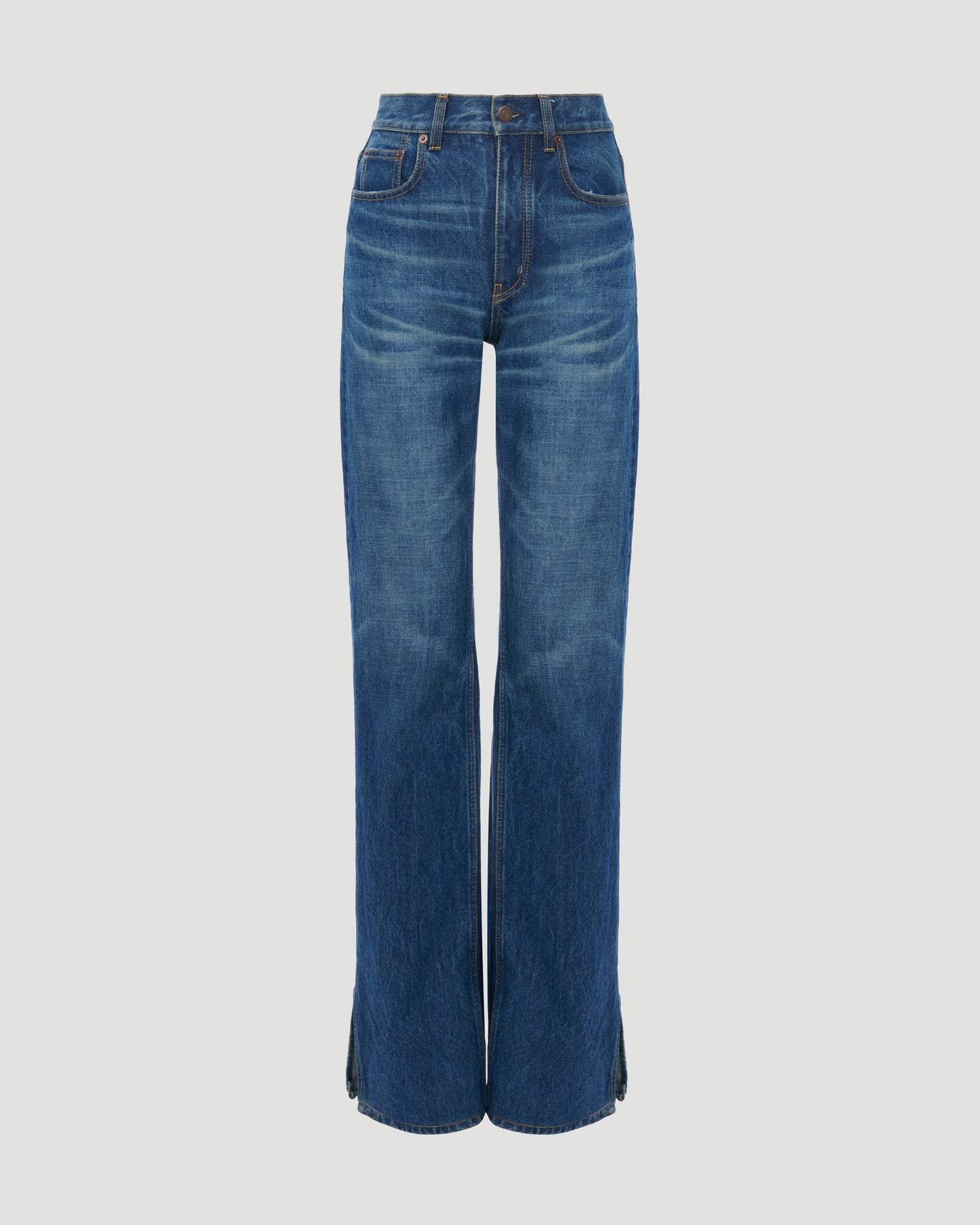 Straight-Leg Jeans in Denim
