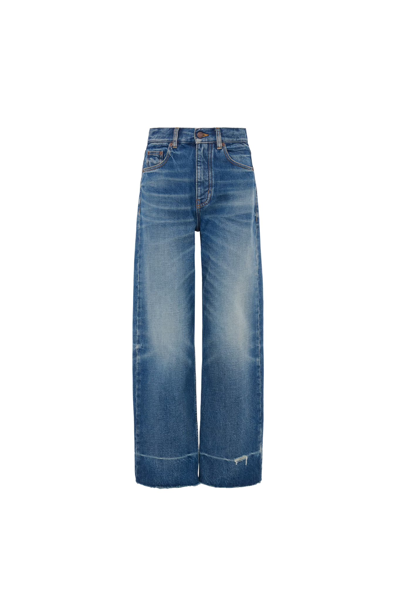 Extra Long Bootcut Jeans in Denim