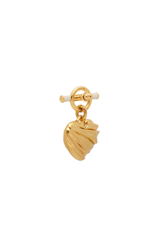 Gold Heart Earrings