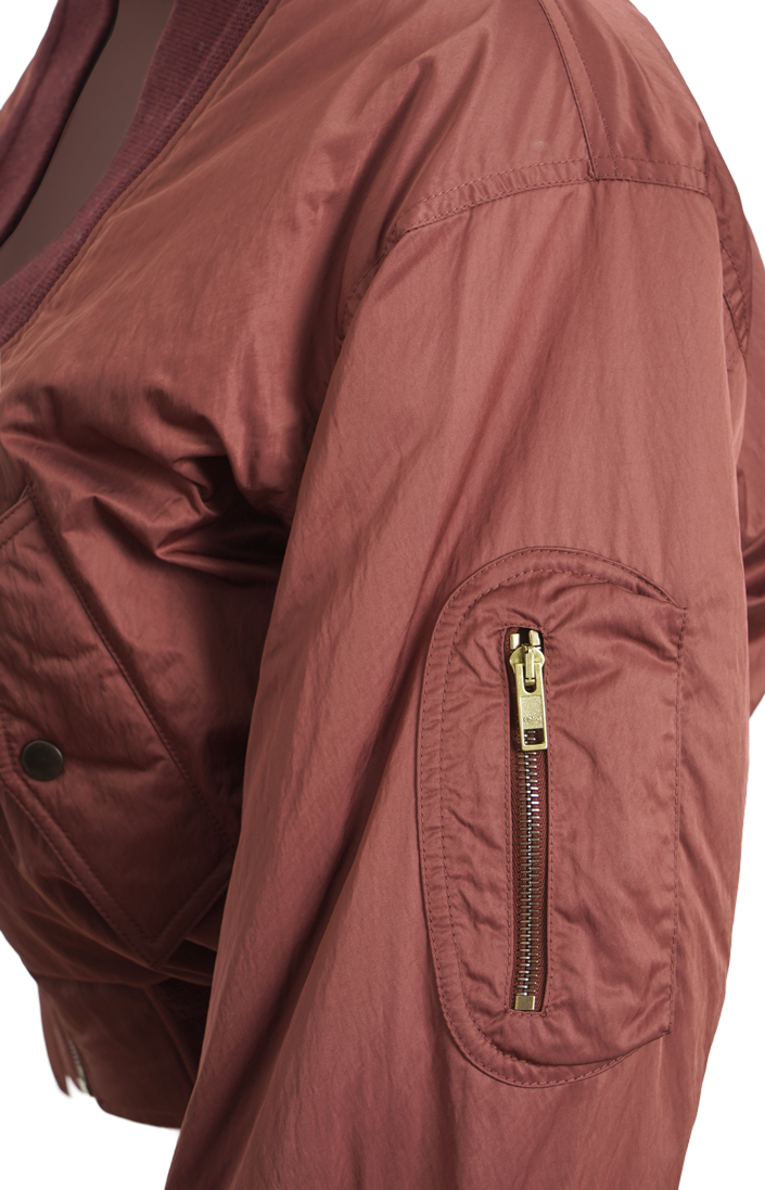 Bomber Jacket in Nylon
