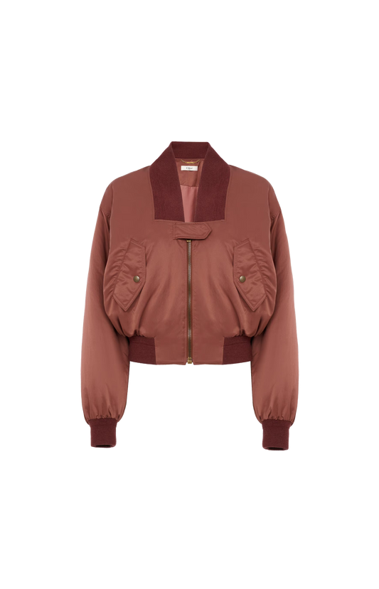 Bomber Jacket in Nylon