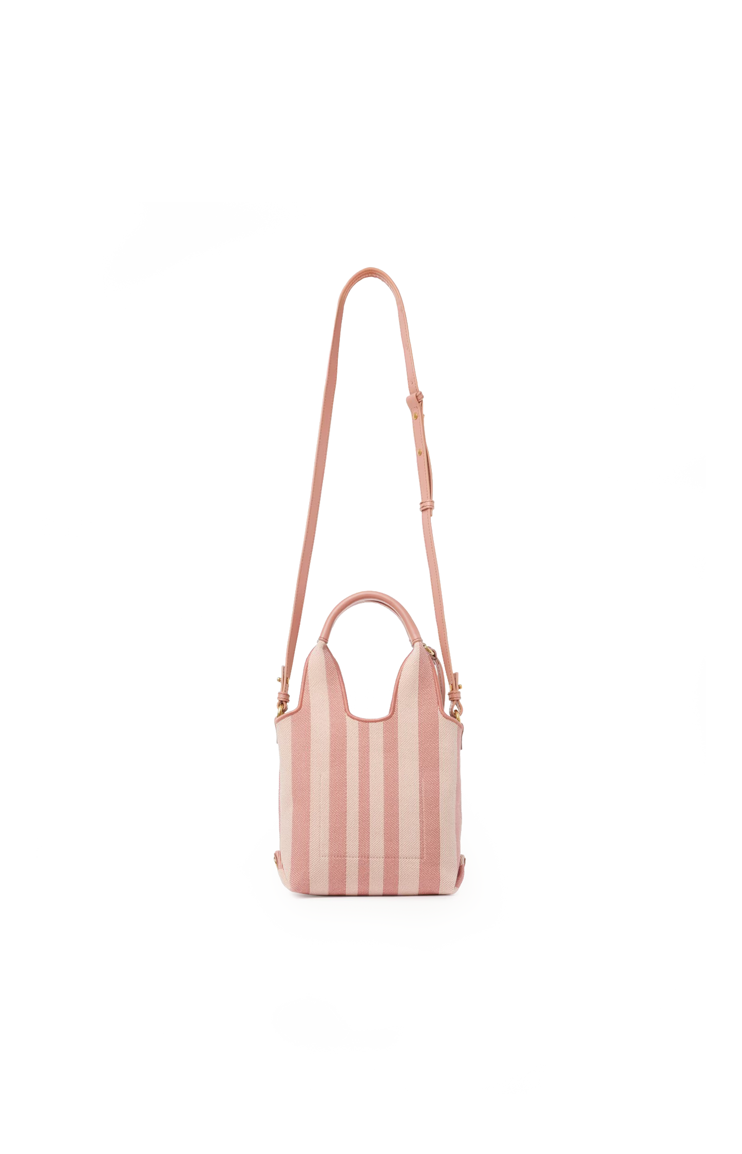 Mini Chloé Stripy Tote Bag in Jacquard