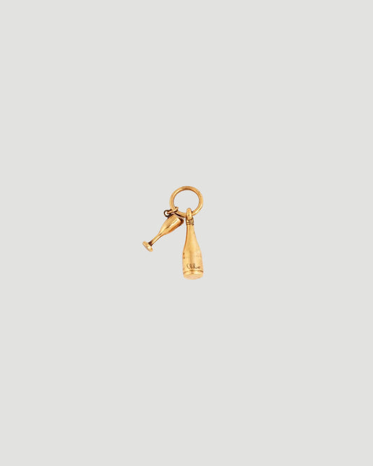 The Chloé Bottle & Glass Charm
