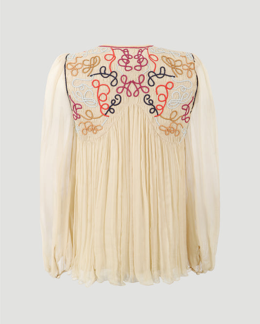 EMBROIDERED BLOUSE