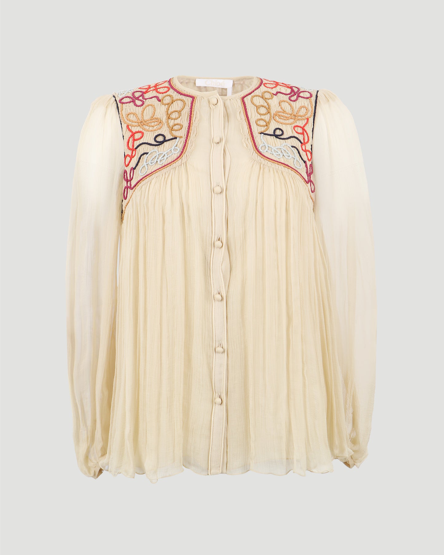 EMBROIDERED BLOUSE