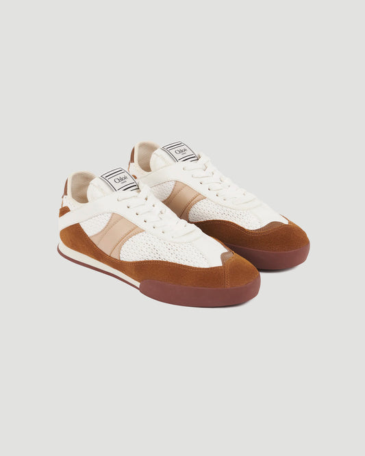Kick Sneaker in Natural Brown