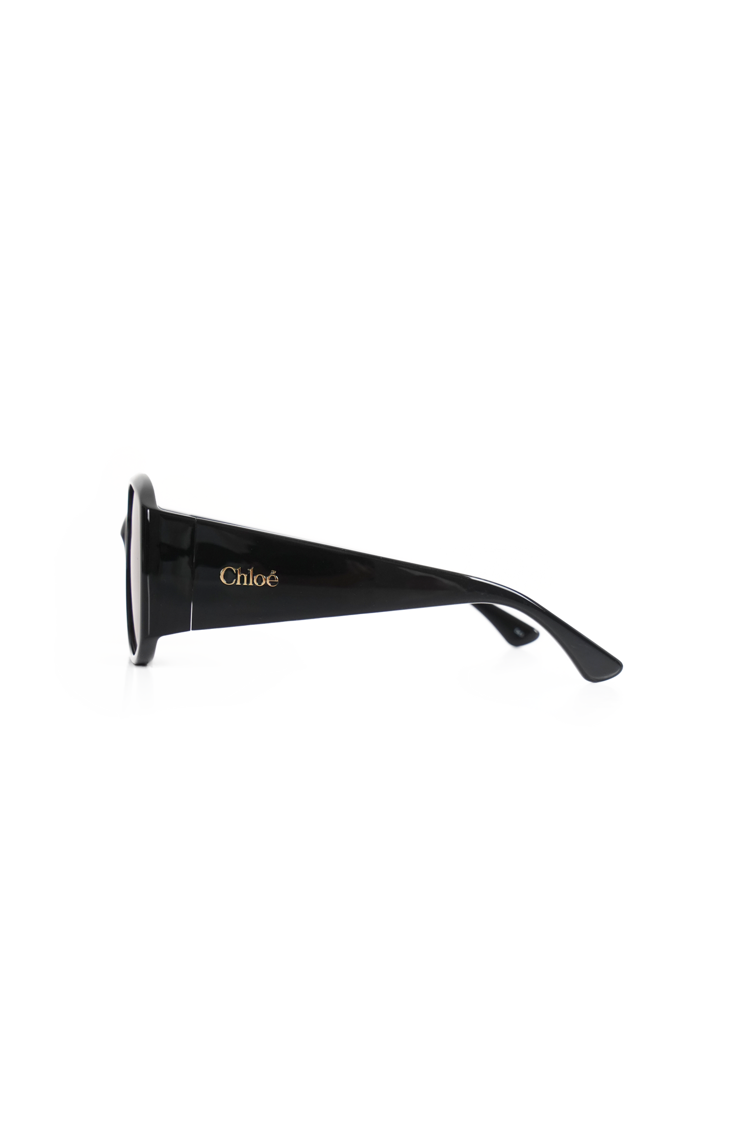 Oversized Gradient Sunglasses in Black