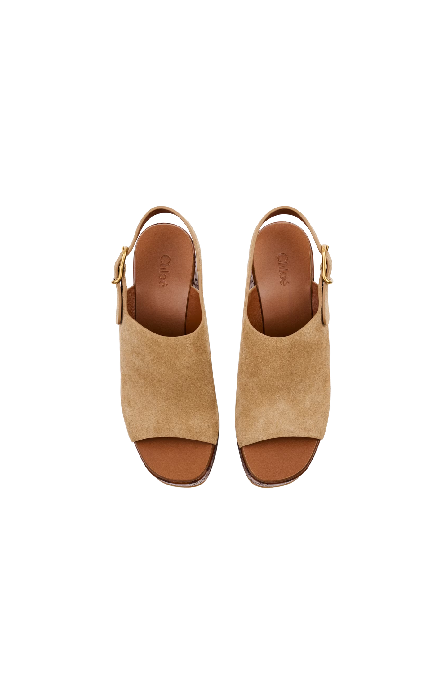 Maxime wedge sandal Beige