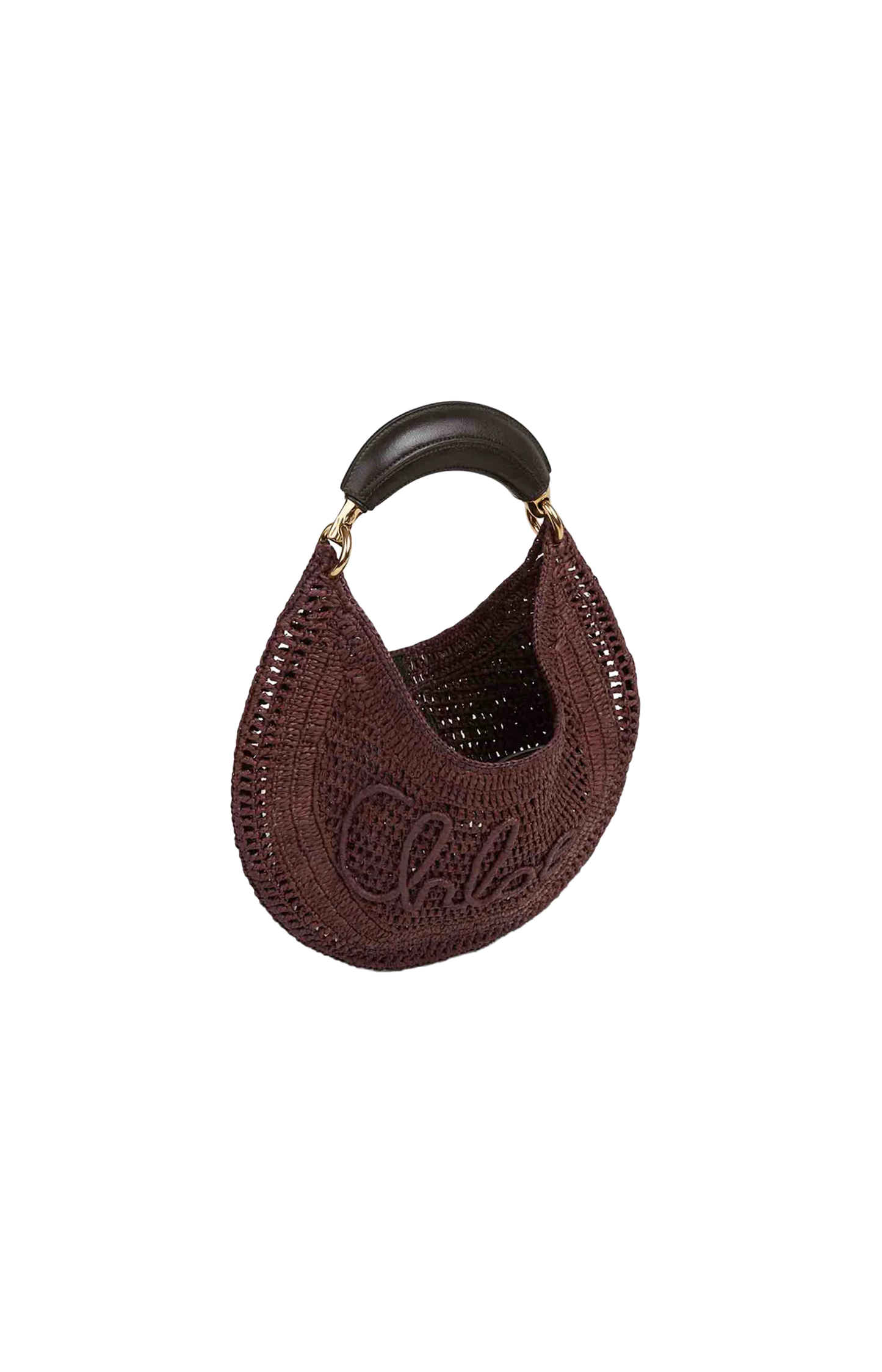 Summer Banana hobo bag in raffia