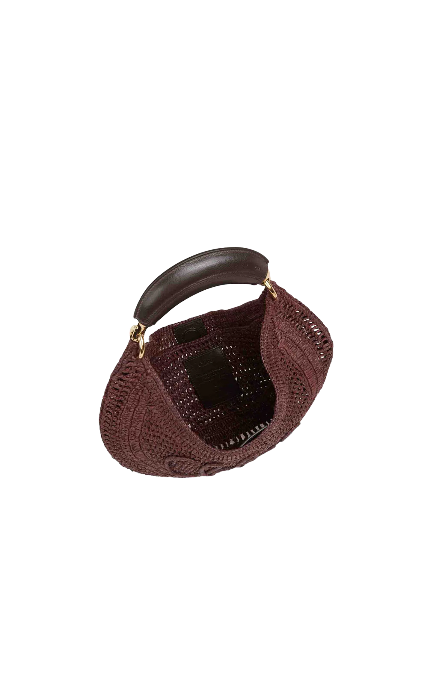 Summer Banana hobo bag in raffia